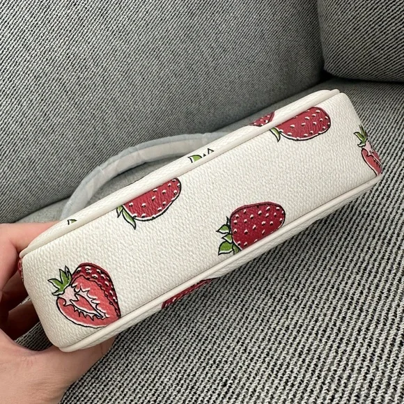NWT Coach Nolita 19 With Strawberry Print CAL25(Slightly Imperfect Goods) - Picture 4 of 11